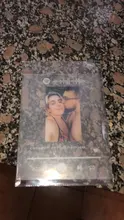 Tablero acrílico personalizado con Base de soporte, código de Spotify personalizado, placa de álbum de fotos de aniversario, fotos personales/Álbum de regalo