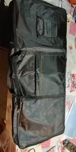 Bolsa portátil para teclado profesional, funda acolchada de Piano eléctrico, tela Oxford, accesorios para teclado electrónico, 61 teclas