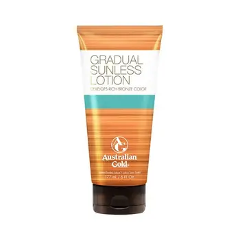 Self-Tanning Lotion Sunless Gradual Australian Gold (177 ml)
Self-Tanning Lotion Sunless Gradual Australian Gold (177 ml)