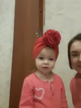 Sombreros de turbante para niñas pequeñas, gorros con nudo, accesorios para el cabello, foto de niños