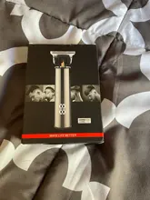 Mini maquinilla eléctrica para cortar el pelo para hombre, cortadora de pelo profesional sin cable con pantalla LCD, recargable por USB