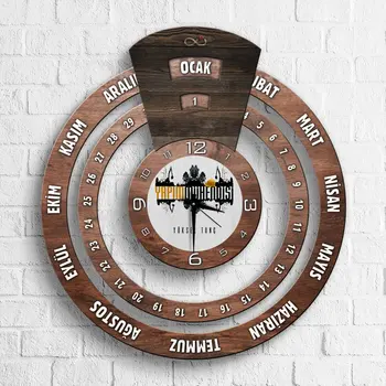 Personalized Professional Making Engineer Infinite Mayan Calendar Wooden Wall Clock-2
Personalized Professional Making Engineer Infinite Mayan Calendar Wooden Wall Clock-2