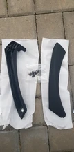 Manija interior para puerta de coche, asa interna para automóvil, con cubierta embellecedora y panel de tiro, reposabrazos en gris, beige y negro, parte derecha e izquierda, para BMW serie 3 E90 E91 328 330 335