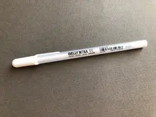 Sakura Gelly Roll Pen Liner, oro plata subrayador básico Color blanco, 05 Fine 08 Medium 10 Bold Drawing Paint Marker Art A6499