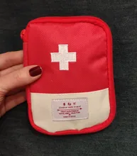 Mini Kit de primeros auxilios para el hogar, bolsa de supervivencia de emergencia, bolso de seguridad portátil para drogas, organizador divisor de almacenamiento pequeño de medicina