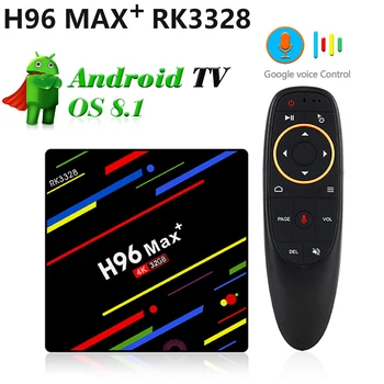 Smart TV Box H96 Max plus Android 9.0 Quad Core RK3328 H.265 Ethernet Dual Band WiFi USB3.0 Youtube Voice Control Android TV Box
Smart TV Box H96 Max plus Android 9.0 Quad Core RK3328 H.265 Ethernet Dual Band WiFi USB3.0 Youtube Voice Control Android TV Box