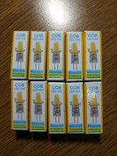 Bulb Spotlight Led-Lighting G4-Lamp Dimmable Halogen 220V COB 10pcs Chandelier SMD Ac Dc