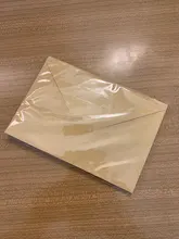 10 unids/lote en blanco sobre de papel Kraft para boda fiesta mensaje tarjeta postal bolsa de tarjetas rojo Retro sobres