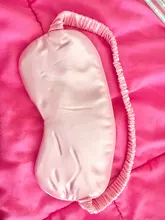 1 Uds alta calidad pura seda sueño descanso ojo máscara antifaz acolchado opaco de relajarse suave portátil ayuda vendas nuevo 2020