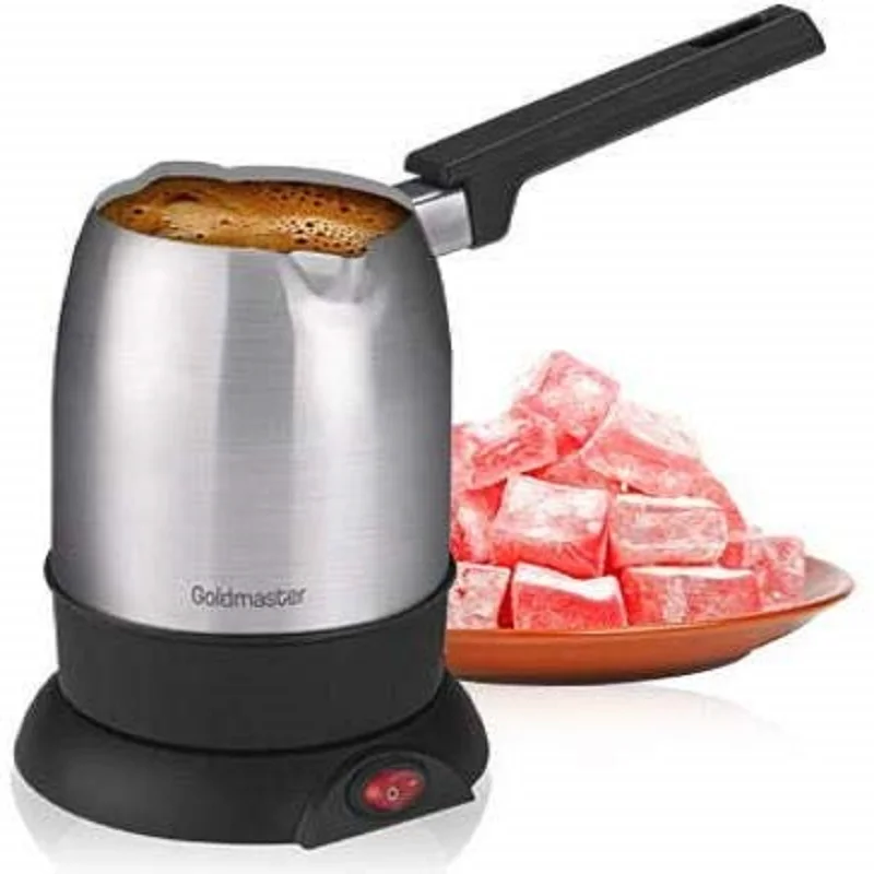 QUALITY TURKISH TRADEMARK - GOLDMASTER BY-4301 FOAM - ELECTRIC TURKISH COFFEE MACHINE - INCLUDED CARGO
QUALITY TURKISH TRADEMARK - GOLDMASTER BY-4301 FOAM - ELECTRIC TURKISH COFFEE MACHINE - INCLUDED CARGO