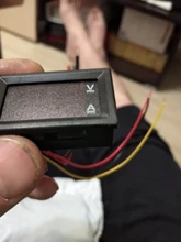 Voltímetro de alta calidad, amperímetro azul + rojo LED Amp doble Digital, medidor de voltímetro DC 100V 10A