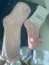 NIÑOS Calcetines bebé niña calcetines 0-24 meses bebé niño de algodón de malla transpirable calcetines recién nacido bebé hasta la rodilla calcetines de niñas bebé