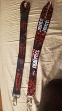 Deadpool-Llavero con correa para el cuello, cordón para tarjeta de identificación de cámara, Z05, 1 Uds.