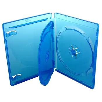 Case for CD-DVD-BD | 3 discs | 14mm | Blue transparent | 30 PCs-triple box CD DVD bluRay plastic arrangement
Case for CD-DVD-BD | 3 discs | 14mm | Blue transparent | 30 PCs-triple box CD DVD bluRay plastic arrangement