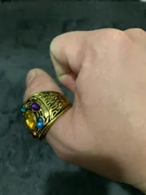 Accesorios de la película Power Cosplay anillo de aleación hombres mujeres joyería anillos de dedo