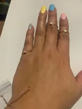Tocona-anillos de lujo con piedra de cristal transparente y corazón para mujer, joyas de boda geométricas con perla hueca giratoria, accesorios de joyería 9015