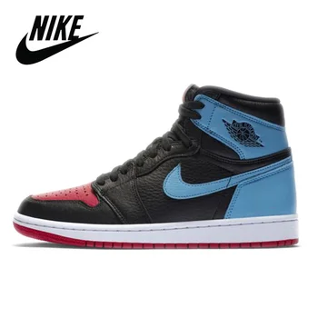 Original Nike Air Jordan 1 AJ1 OG Chicago mid-top Men's basketball shoes awesome size 40-45
Original Nike Air Jordan 1 AJ1 OG Chicago mid-top Men's basketball shoes awesome size 40-45