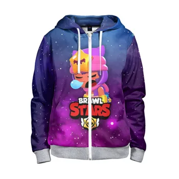 Children's sweatshirt 3D with zipper Sandy space (Brawl Stars)
Children's sweatshirt 3D with zipper Sandy space (Brawl Stars)