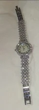 Relojes de pulsera de lujo para Mujer, Reloj de pulsera de cristal, de cuarzo, informal, a la moda