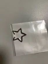 Pendiente de cartílago falso para mujeres, pendientes de Clip de estrella, Color dorado, sin Piercing, 1 Uds., 2020