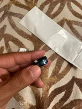 Anillo de carburo de tungsteno azul para hombre y mujer, sortija clásica de fibra de carbono con diseño de dragón azul, para bodas y parejas