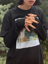 Kendrick Lamar-Camiseta de buen chico para hombre y mujer, 100% de algodón con cuello redondo, camisetas de manga corta con estampado holgado, envío gratis