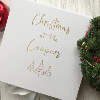 Personalized Christmas Eve box,Will you be my bridesmaid box, , family ChristmBirthday gift boxes,maid of honor ,birthday party 
Personalized Christmas Eve box,Will you be my bridesmaid box, , family ChristmBirthday gift boxes,maid of honor ,birthday party