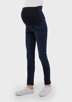 Narrow jeans for pregnant women with a high insert on the stomach "style 070"
Narrow jeans for pregnant women with a high insert on the stomach "style 070"