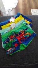 Calzoncillos bóxer de algodón con dibujos animados para niños, ropa interior de dibujos animados, 4 Uds.