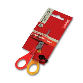 

Brunnen scissors, for left handed, sharp ends, 13.5 cm assorted