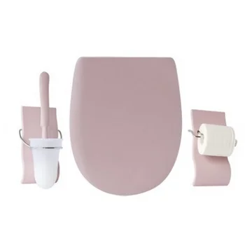 Pack TOILET Lid ARIANE + Roll Holder + Toilet Brush PARMA
Pack TOILET Lid ARIANE + Roll Holder + Toilet Brush PARMA