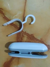 Portátil máquina selladora Mini cocina Almacenamiento y organización del hogar de comida Clip sellador de calor para la cocina de conveniencia