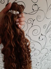 Ídolo de moda Afro Pelo Rizado paquetes de extensiones de cabello sintético 24-28 pulgadas 6 unids/lote Rubio degradado teje el pelo para las mujeres negras