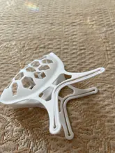 Soporte 3D para mascarilla de adulto, 2 uds., soporte para la nariz y la boca separado, soporte de cojín interno de respiración, soporte transpirable de silicona para mascarilla