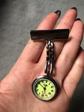 Ycys-enfermera broche para Doctor bolsillo Fob pendiente reloj de cuarzo