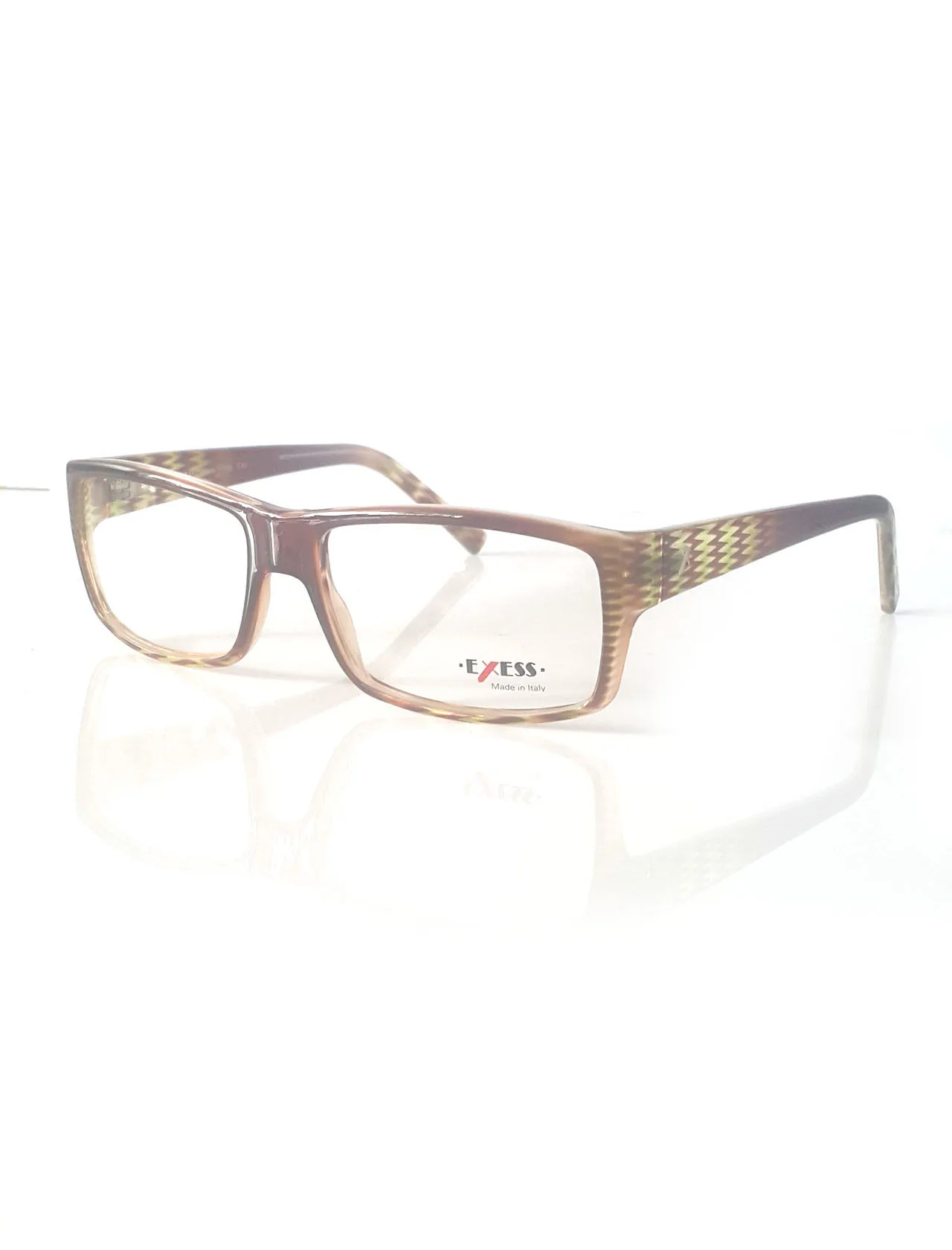 Markamilla Unisex Reading Glasses Frame Demo Glasses Eyewear Transparent High Quality Women MenExess E 271 9080 58