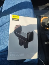 Baseus-Soporte de teléfono móvil para coche, montaje de rejilla de ventilación automática, para iPhone 12, 11 Pro, Samsung, Xiaomi, Huawei