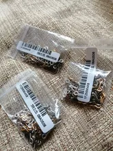 Mini alfileres con ojetes de Metal, 100 Uds., ganchos para los ojos, ojales, cierres de tornillo, accesorios de joyería para DIY