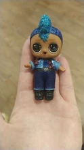 L O L ¡Sorpresa! Juego de muñeca brillante con ropa y zapatos para niño, juguete Punk, edición limitada