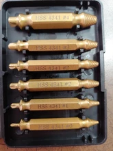 Drill-Bit-Set Extractor Screws Demolition-Tools Broken-Screw-Bolt-Remover 6pcs Stripped