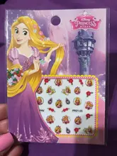 Disney-pegatinas de princesa para uñas, apliques de manicura para niñas pequeñas, dibujos animados de Frozen, Elsa y Anna, mickey, juguetes para chico