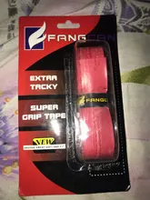 FANGCAN de cuero de la PU directo de la Cinta de agarre de Squash raqueta de Badminton tenis camiseta cojín de agarre de