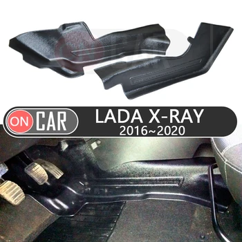 

Сenter console tunnel linings for Lada X-Ray 2016~2020 auto accessories car styling tuning exterior interior decoration