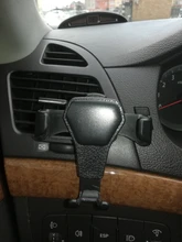 Soporte de coche de gravedad para el soporte de la rejilla de ventilación del teléfono móvil soporte de móvil teléfono inteligente GPS soporte para Huawei para Xiaomi