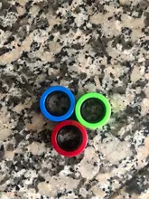 Anillo magnético antiestrés, pulsera magnética, juguete de descompresión, anillo de utilería mágico