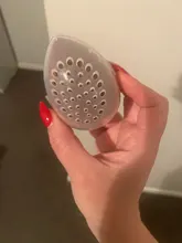 Soporte de esponja de belleza estuche de almacenamiento, maquillaje, licuadora, soporte para esponjas, vacío, cosmético, en forma de huevo, transparente, caja de secado 2020, 1 ud.