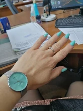 Reloj de lujo CRRJU para mujer, cronógrafo de pulsera de malla, informal, sencillo, minimalista, resistente al agua, de cuarzo