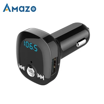 B40 Car Bluetooth FM Transmitter Dual Usb Fast Charge Car Charger FM Modulator Handsfree MP3 Player For 12-24V Cigarette Lighter
B40 Car Bluetooth FM Transmitter Dual Usb Fast Charge Car Charger FM Modulator Handsfree MP3 Player For 12-24V Cigarette Lighter