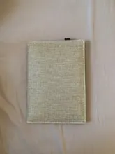 Bolsa de documentos sencilla de gran capacidad A4/A5, imitación de lino, de lona, de fieltro, maletín, carpetas de archivos, organizador portátil, 1 ud.