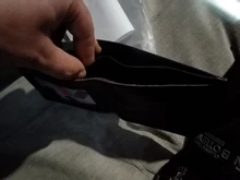 Tarjetero de negocios para hombre, cartera, bolso Cuzdan, pequeño, Portomonee, Walet, Vallet, Kashelek, Partmone, Portmann